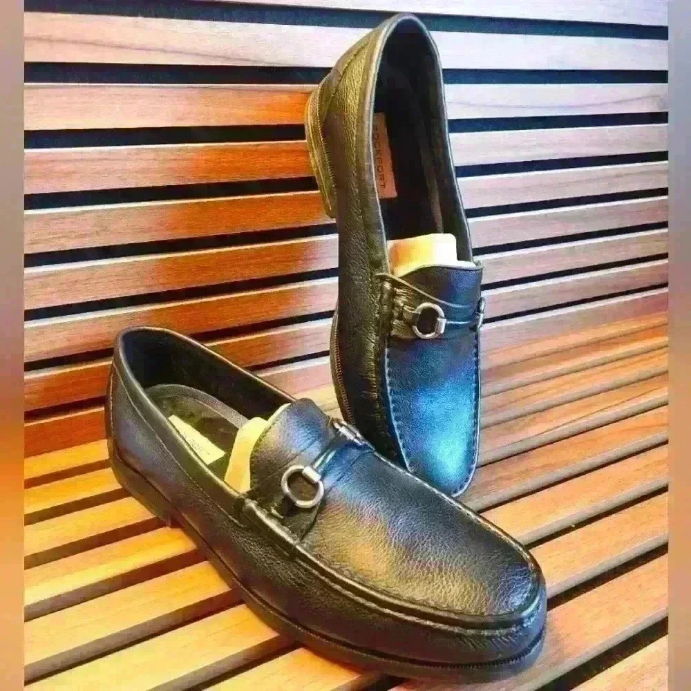Rockport Men's Preston Bit Loafers- size 14